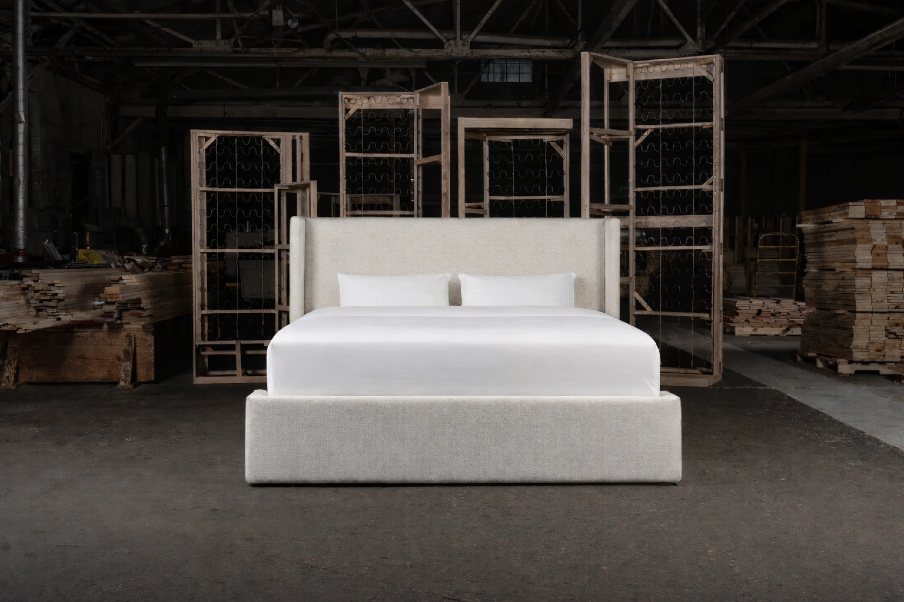Trinity Custom Upholstered Bed Frame